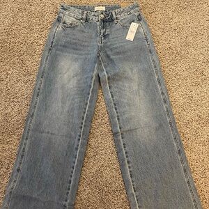 NWT PacSun Light Blue Low Rise Baggy Jeans
